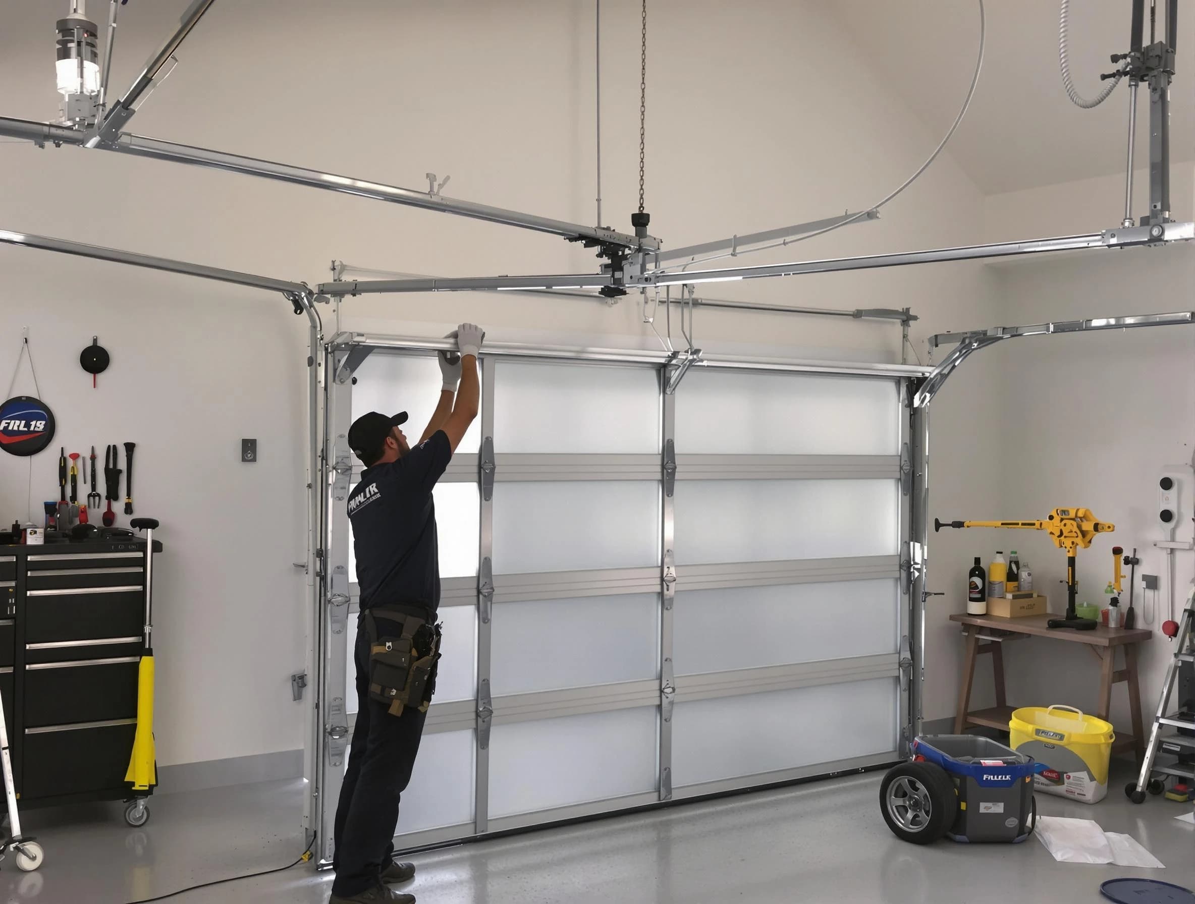 Bonanza Garage Door Repair certified team performing precision garage door installation in Bonanza