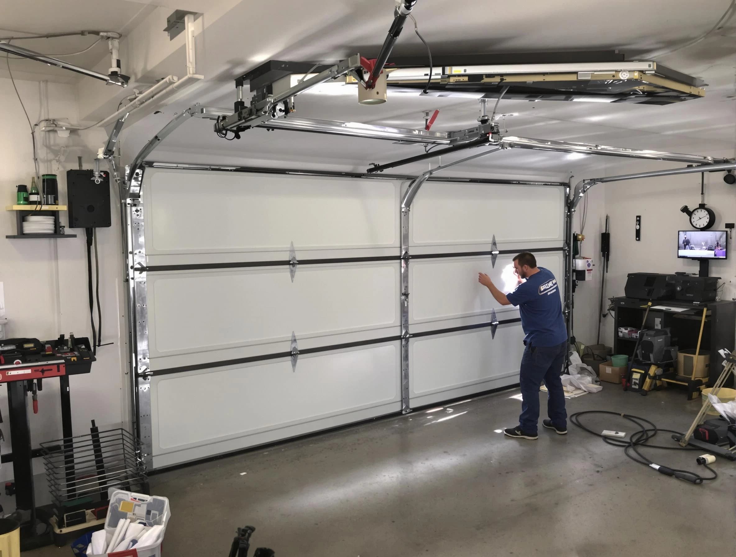 Professional garage door repair service by Bonanza Garage Door Repair in Bonanza