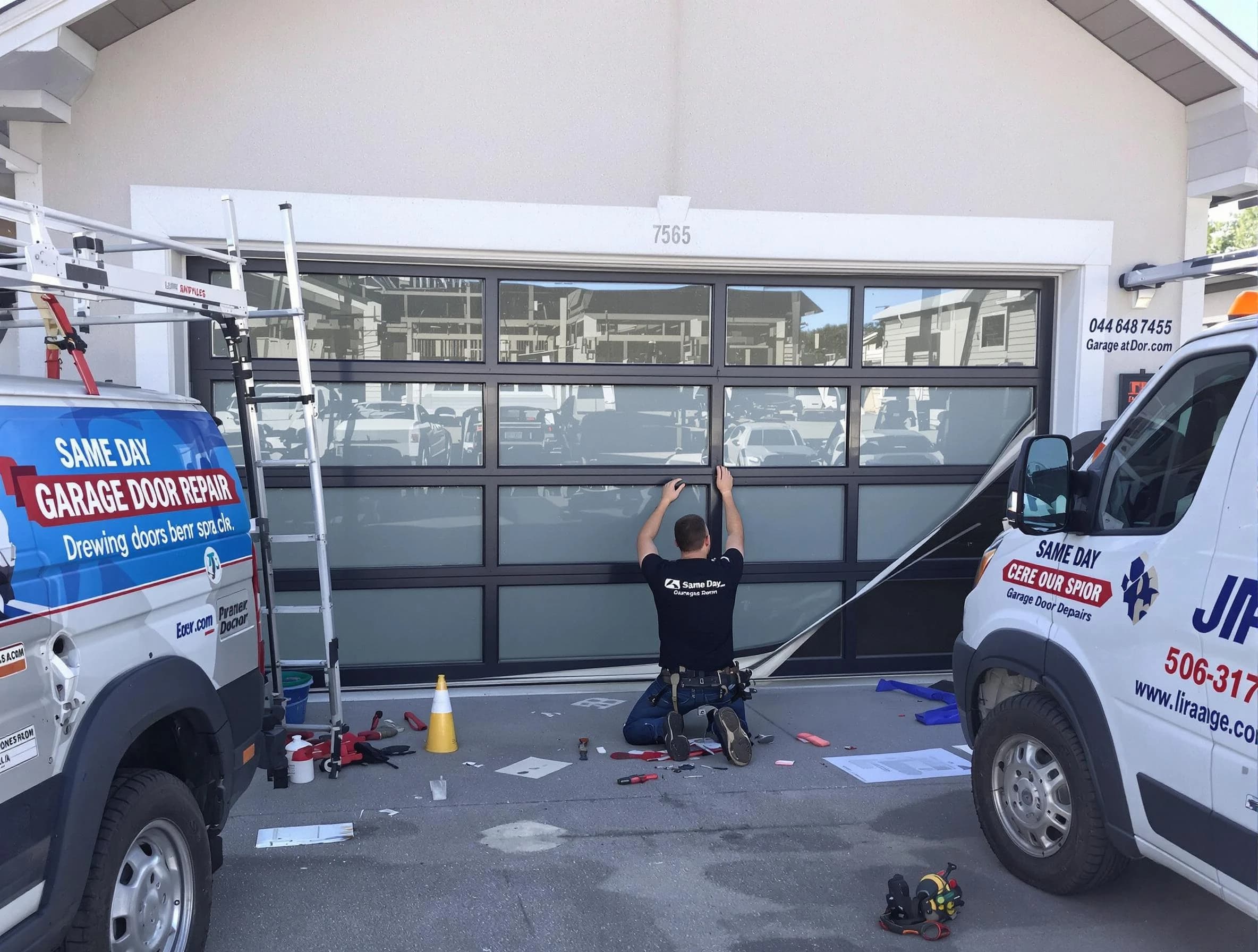 Bonanza Garage Door Repair providing same-day garage door repair in Bonanza