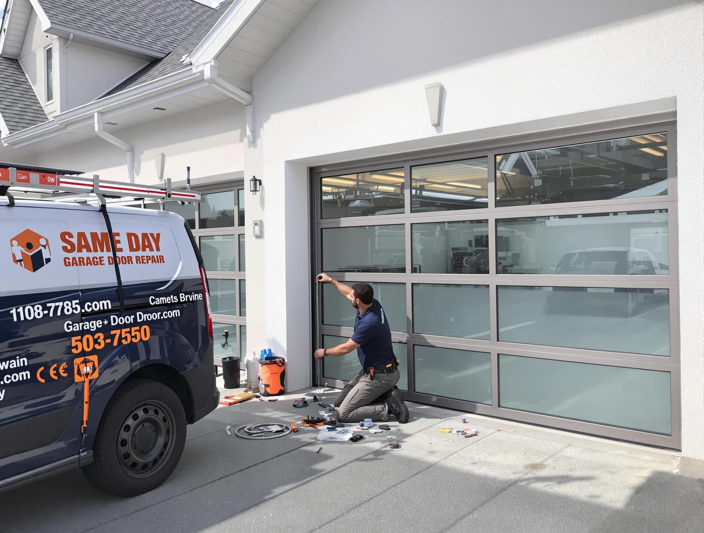 Same-day garage door repair service by Bonanza Garage Door Repair in Bonanza