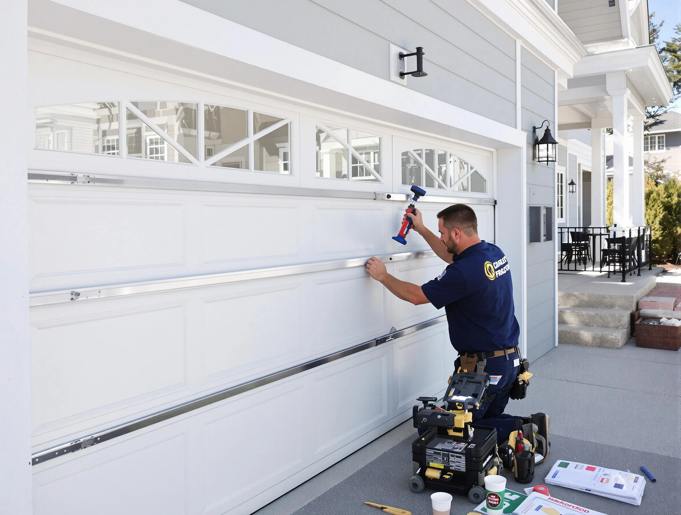 Professional garage door installation by Bonanza Garage Door Repair in Bonanza
