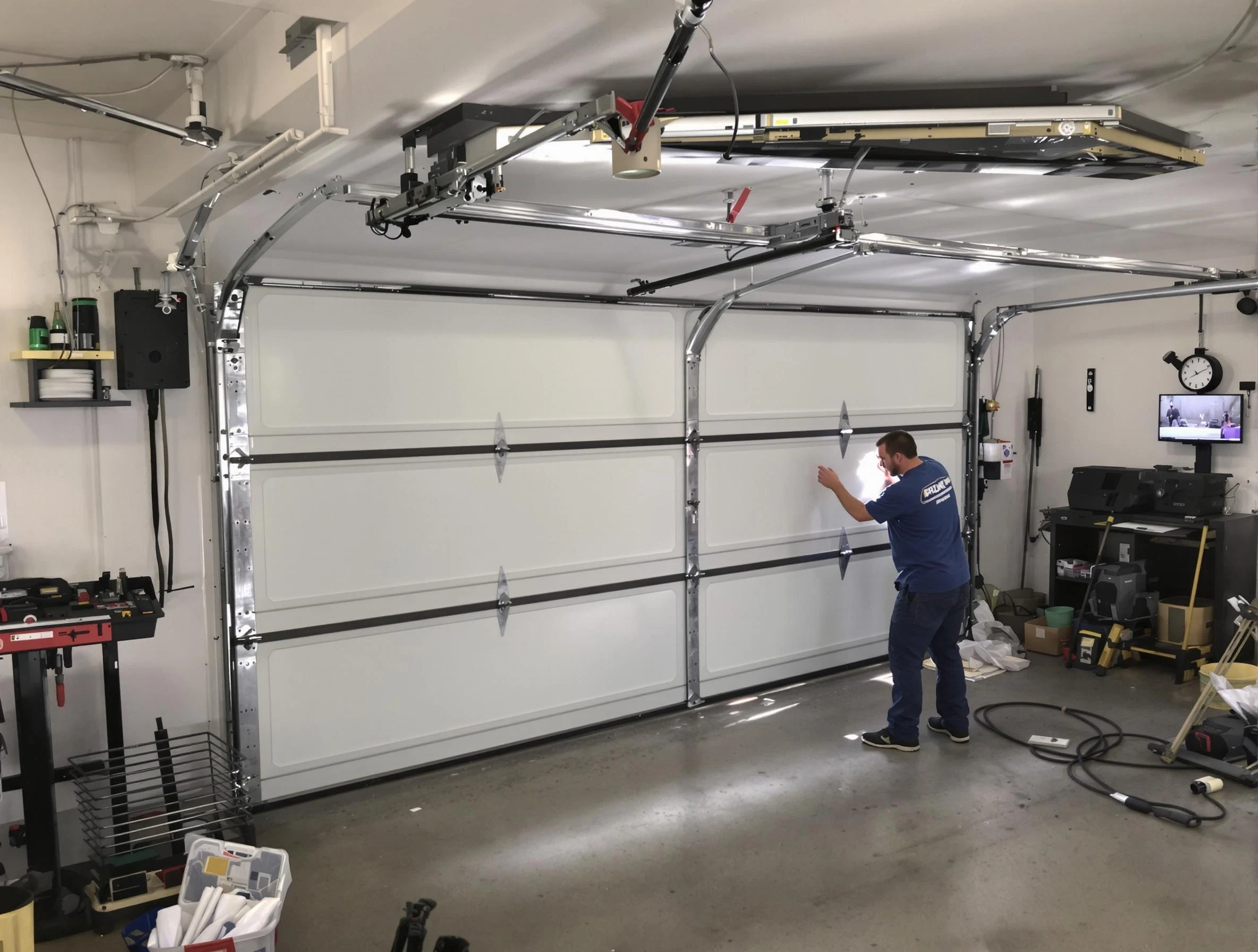 Professional garage door repair service by Bonanza Garage Door Repair in Bonanza